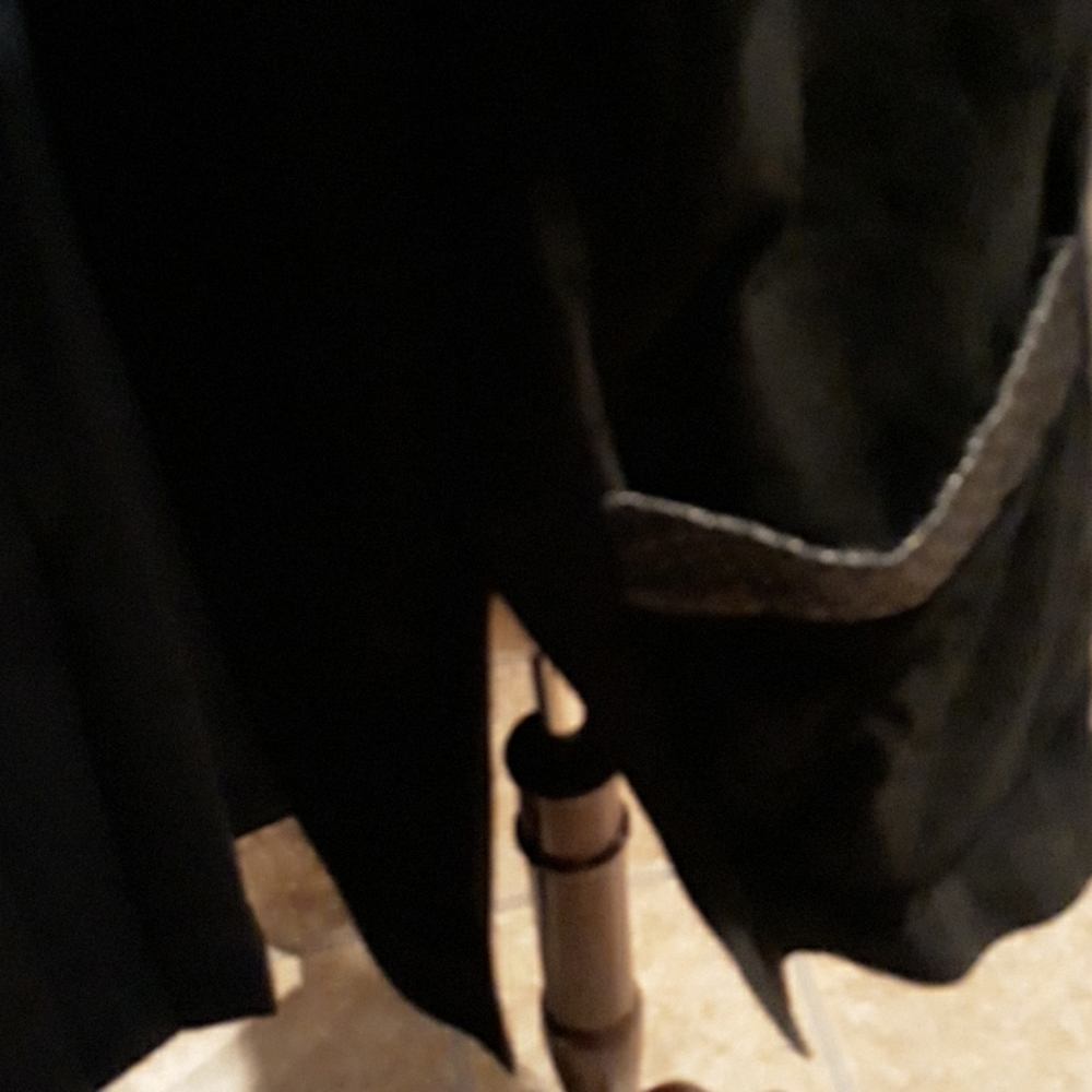 Vintage Bally Black Quilted Leather & Suede Jacket View 6